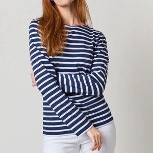 Captain Corsaire Nautical Striped Breton Top